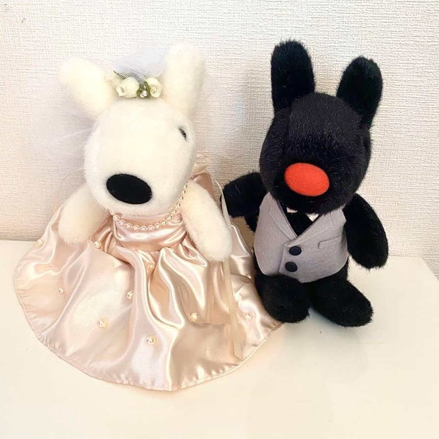 リサとガスパール ぬいぐるみ 結婚式 ウェディング ウェルカムドール リサガス Amazon.co.jp: リサとガスパール ぬいぐるみ 結婚式